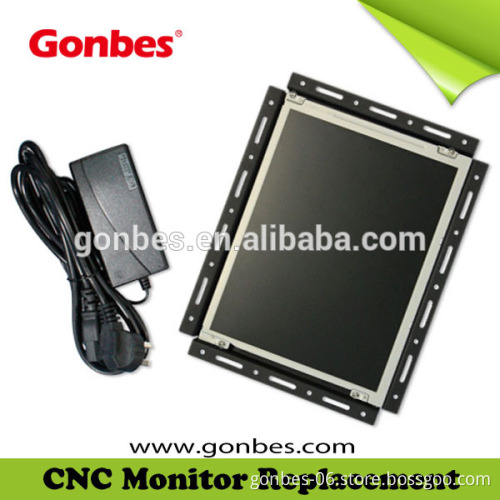 9 inch lcd monitor with 9 pin cable to repair and replace damaged old fanuc machine
